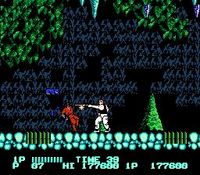 une photo d'Ã©cran de Bad Dudes VS Dragon Ninja sur Nintendo Nes